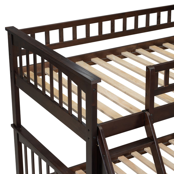 Bunk Bed With Drawers, Convertible Storage Bed