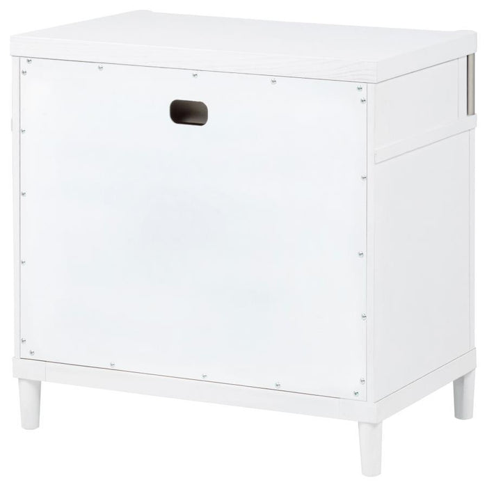 Gracemont - 3-Drawer Bedroom Nightstand Bedside Table - White