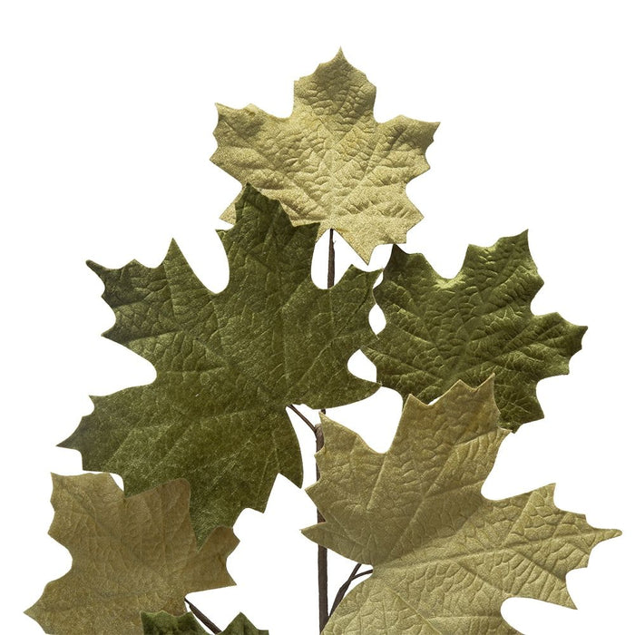 Paper Maple Leaf Spray, Botanicals Decor For Harvest Festival Fall Festival & Thanksgiving Table Decorations