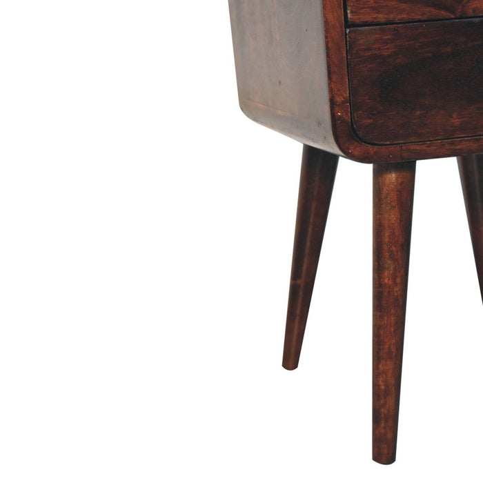Curved Nightstand,