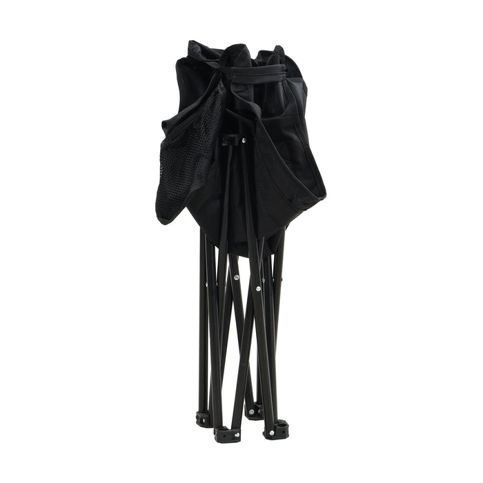 Portable Folding Camping Chairs With Carry Bag (Set of 2)