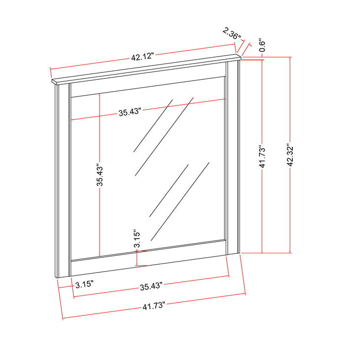 Lorenzo - 5 Piece Bedroom Set With Glittered Detailing