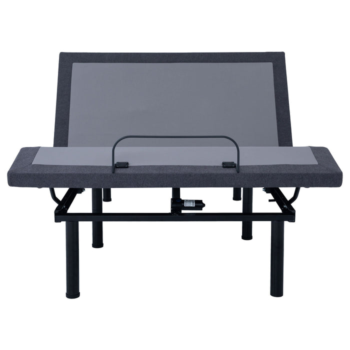 Kelven - Adjustable Bed Base With Wireless Remote And Dual Massage Motors