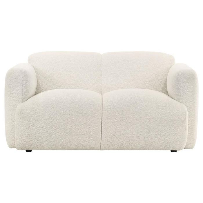 Dorset - Upholstered Round Track Arm Sofa Set
