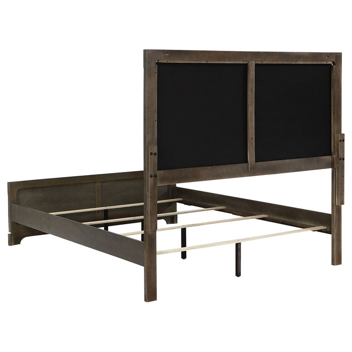 Harbington - Bedroom Set With Upholstered Headboard