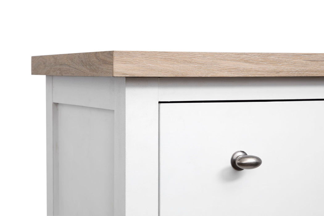 Windmill Harbour - Drawer Chest - White Whisp And Sand