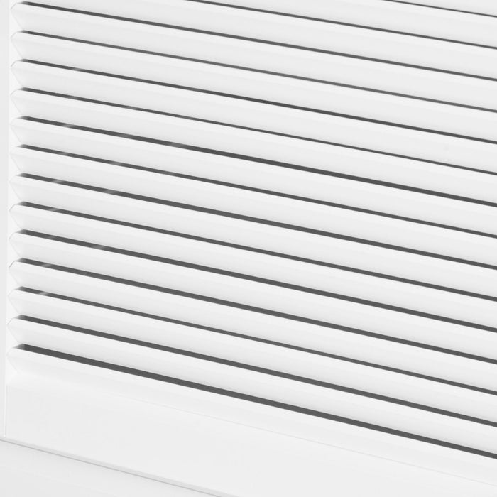 Homcom - Sideboard Buffet Cabinet, Kitchen Cabinet, Coffee Bar Cabinet With 4 Drawers And 2 Louvered Doors For Living Room, Kitchen - White