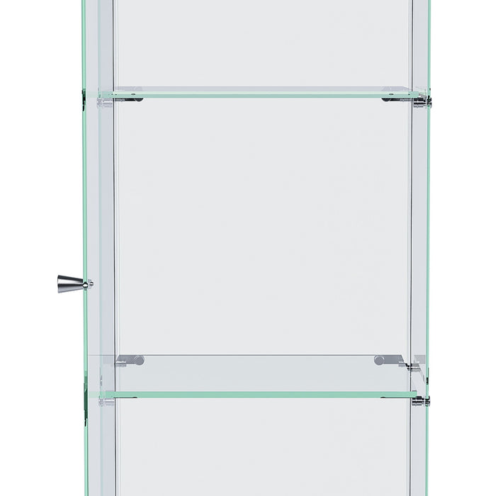 Premium 5 Tier Glass Display Case With 5 Dynamic LED Modes