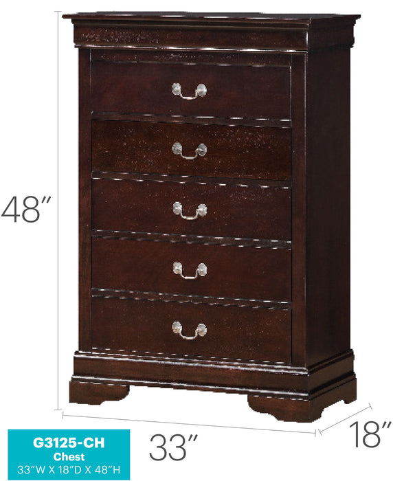 Traditional Style Storage Chest Elegant