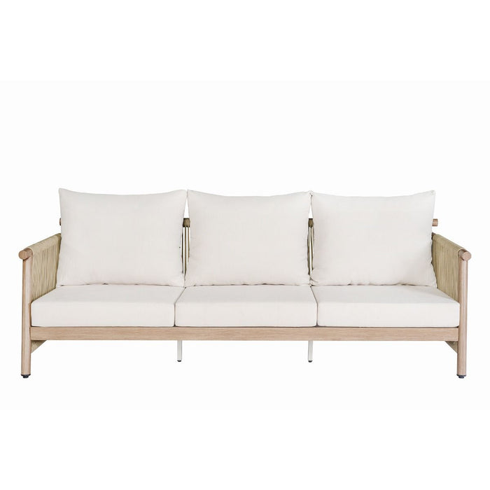 Zira - 5 Piece Patio Sofa Set - Beige