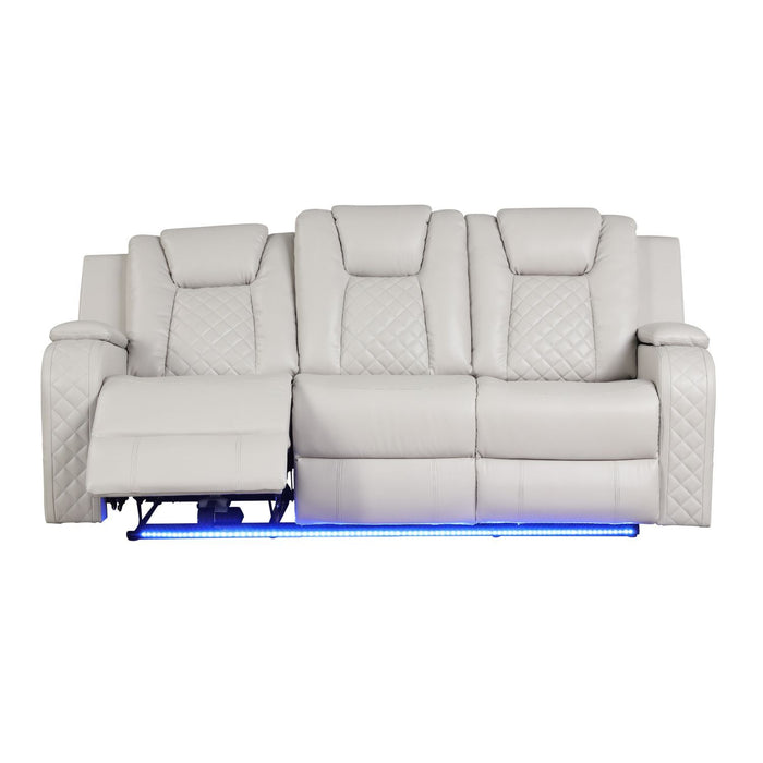 Benz - Power Reclining Sofa With LED Lighting