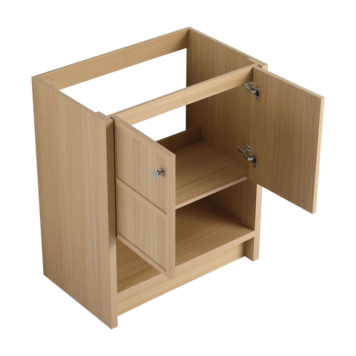 Modern Freestanding Bathroom Vanity With 2 Soft Closing Doors