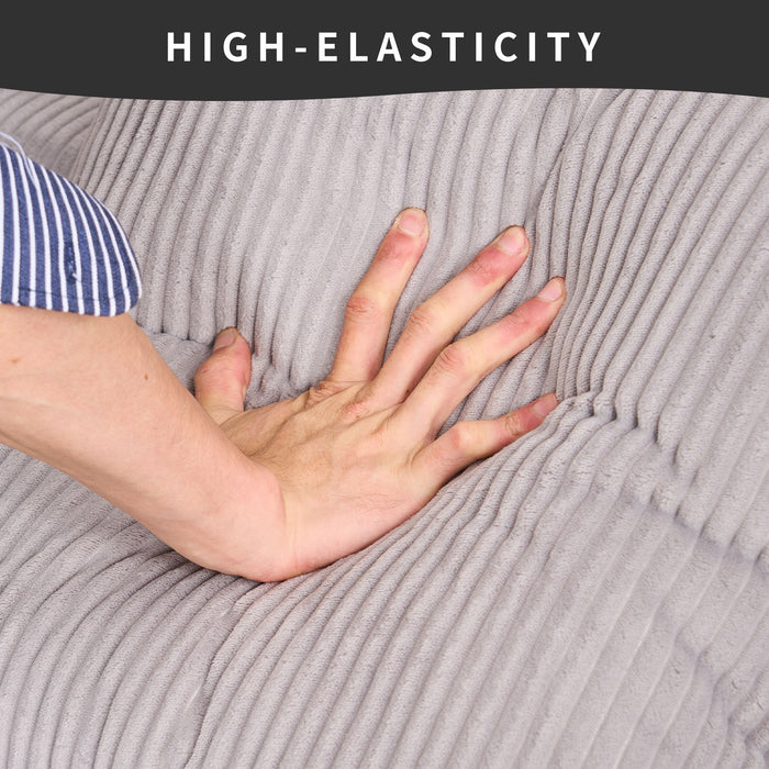 Combined 3 Seater Sofa With 4 Pillows