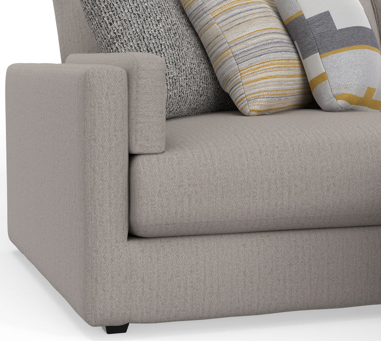 Trevor - Extra Deep Oversized Sofa With Included Storage Cocktail Ottoman