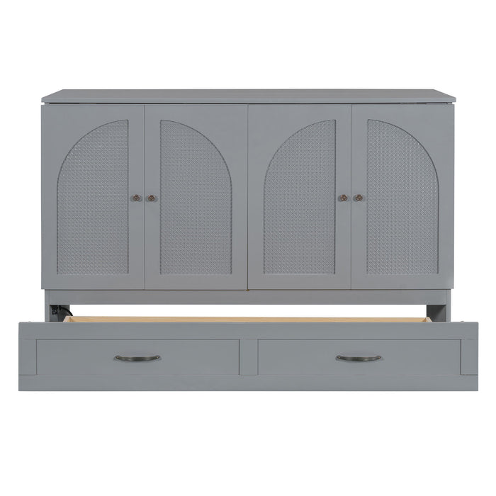 Murphy Bed With Large Drawers