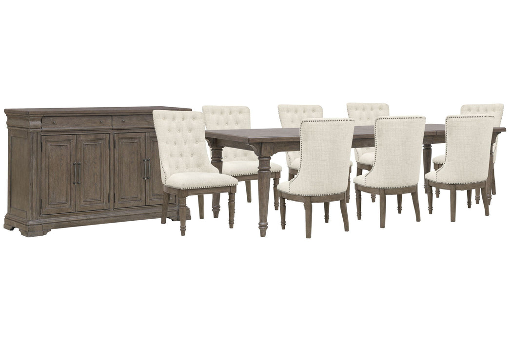 Madison Ridge - Extendable Leg Dining Table Set