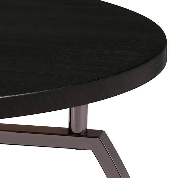 Starrett - 2 Piece Round Coffee Table Set - Charcoal