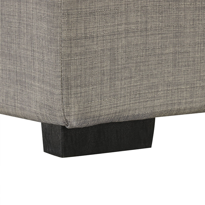 Convertible Folding Sofa Bed Ottoman With Memory Mattress And Tufted Design