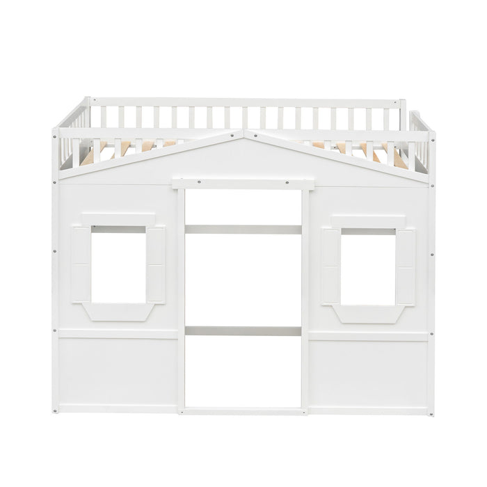 House Loft Bed With Ladder