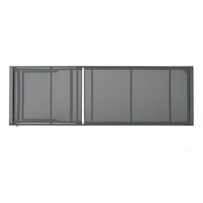 Outdoor Patio Chaise Lounge With 5 Reclining Positions