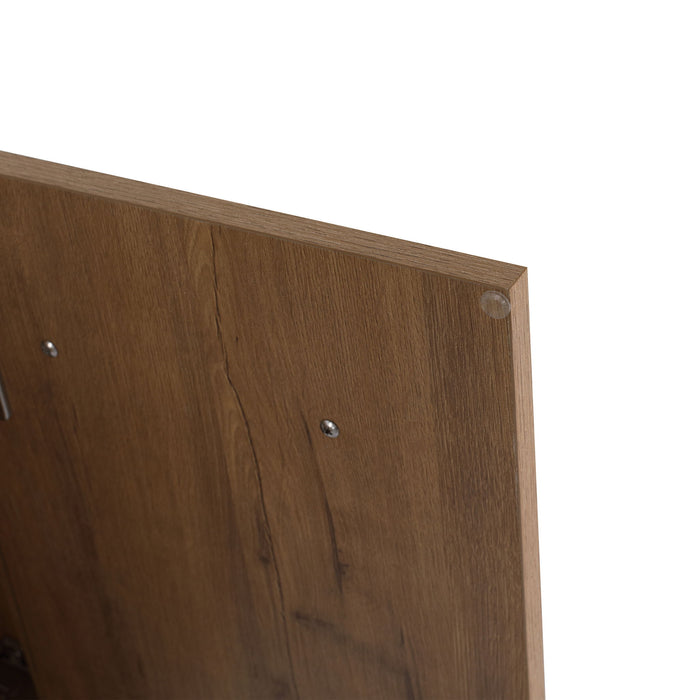 Modern Floating Bathroom Vanity With Resin Sink, Soft Close Doors