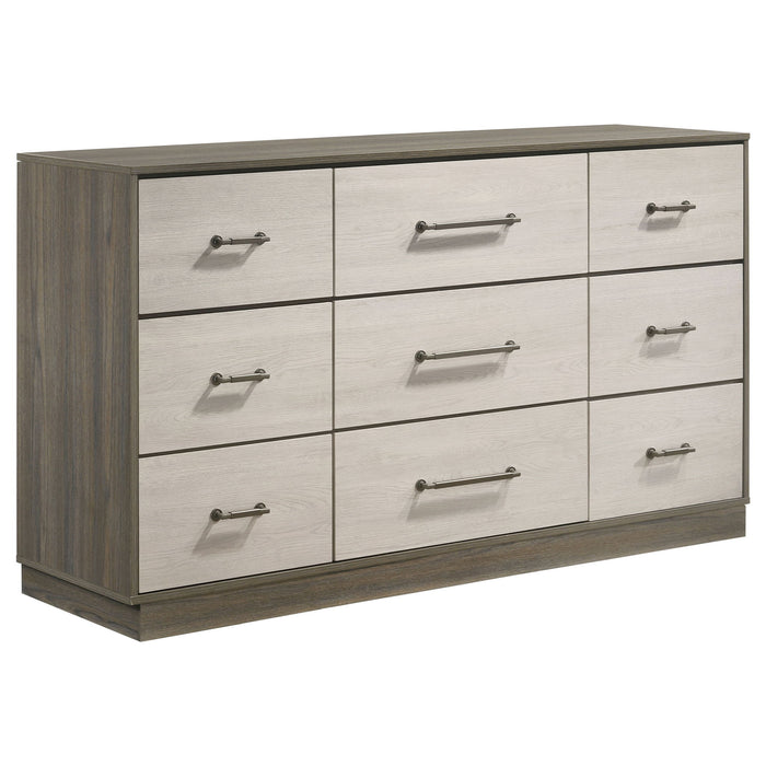 Fenwick 5-piece California King Bedroom Set Grey Oak
