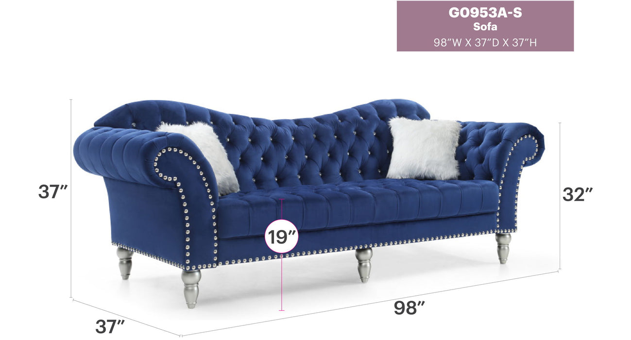 Wilshire - Soft Velvet Sofa