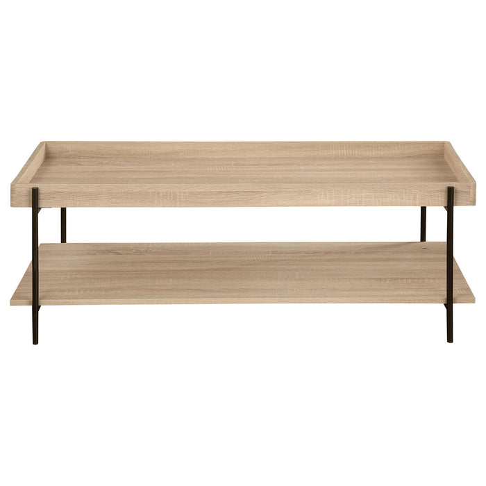 Grantham - 2 Piece Rectangular Coffee And End Table Set - Natural