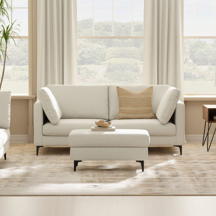 Ava - Mid Century Sofa, Upholstered