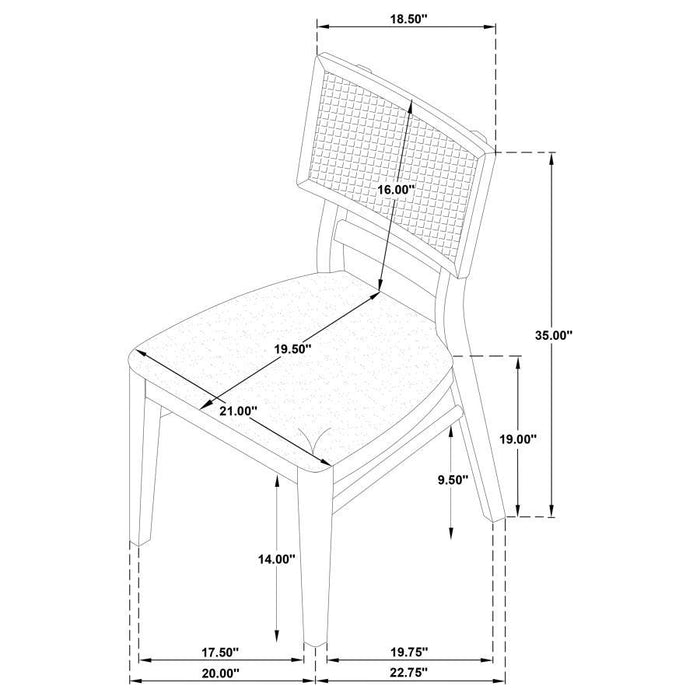 Kailani - Rectangular Wood Dining Table Set