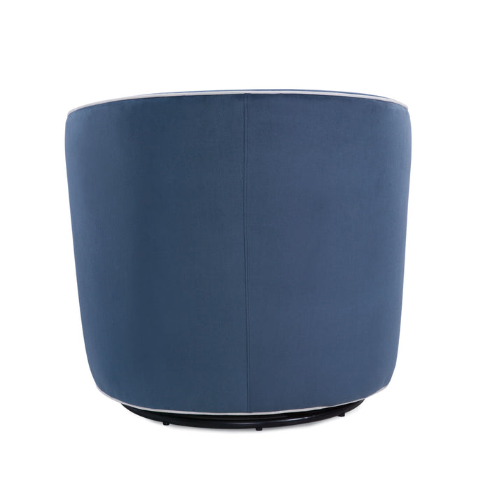 Kendall - Swivel Chair With Barrel Back Design