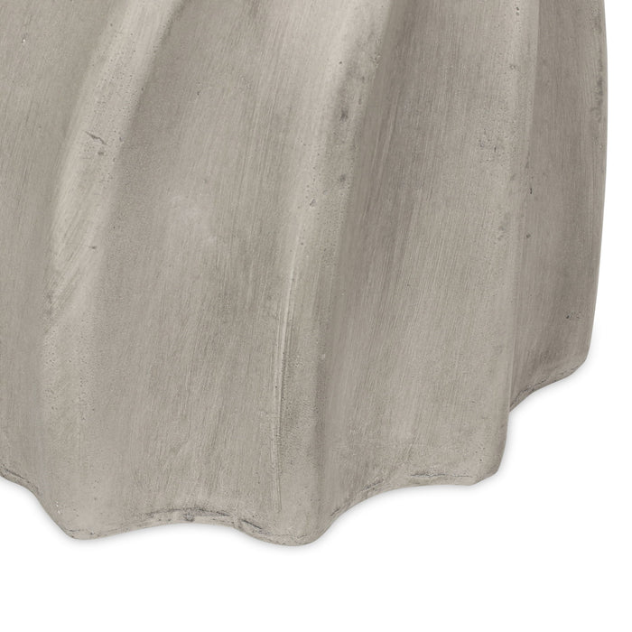 Modern Canis Side Table Outdoor Use - Gray