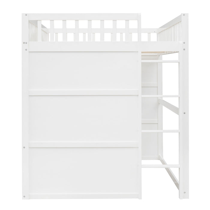 House Loft Bed With Ladder