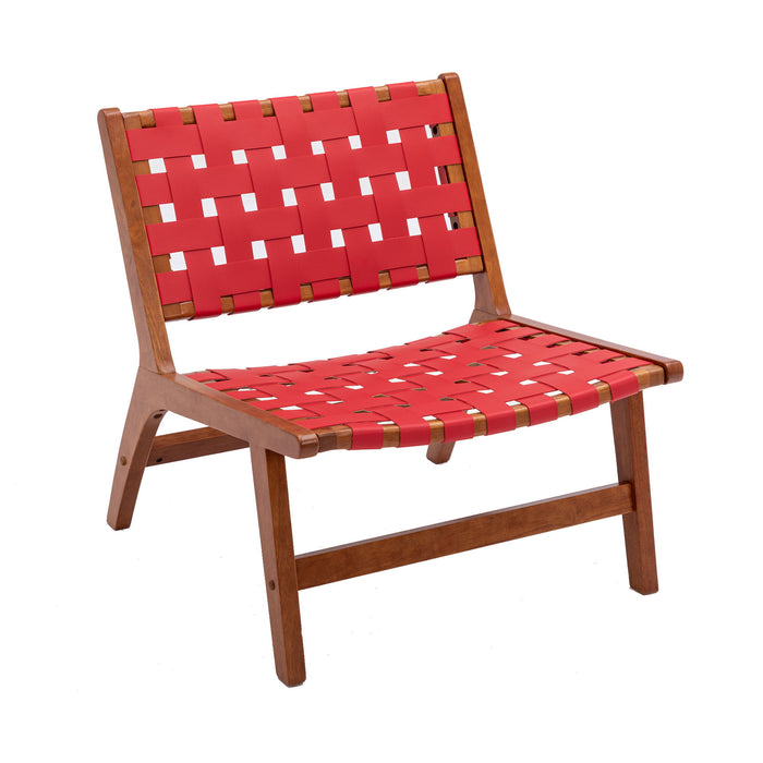 Coolmore - Modern Accent Chair - Red