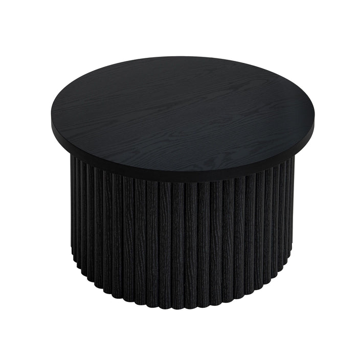 Modern Round Coffee Table And Side Table (Set of 2)