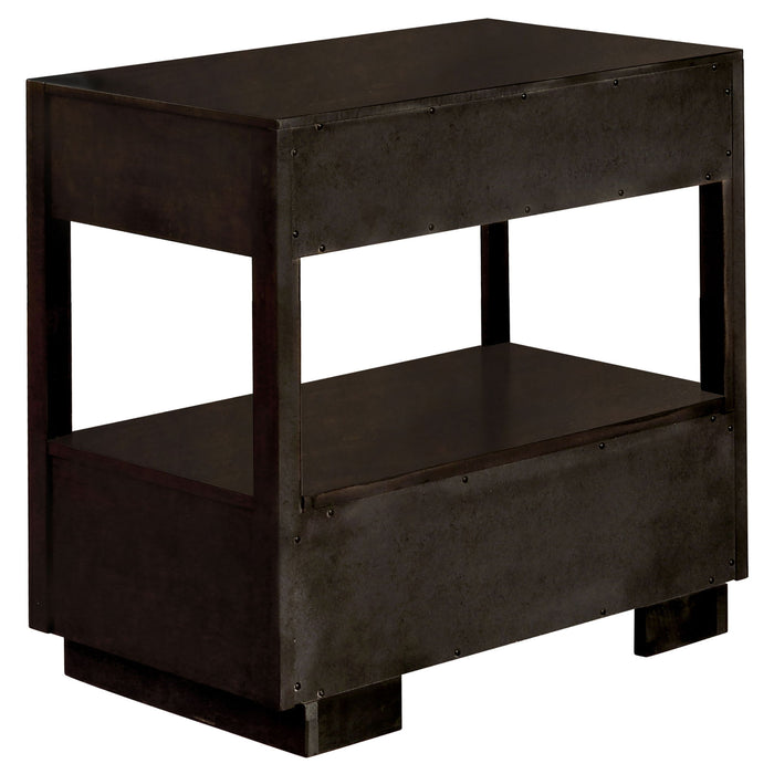 Prescott - 5 Piece California King Bedroom Set - Dark Brown