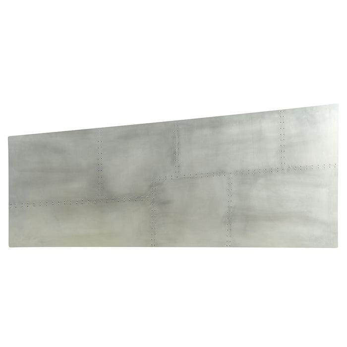 Brancaster - Executive Writing Desk - Aluminum