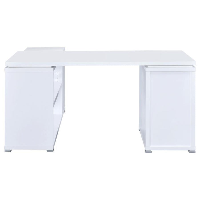 Yvette - 3-Drawer L-Shape Computer Desk