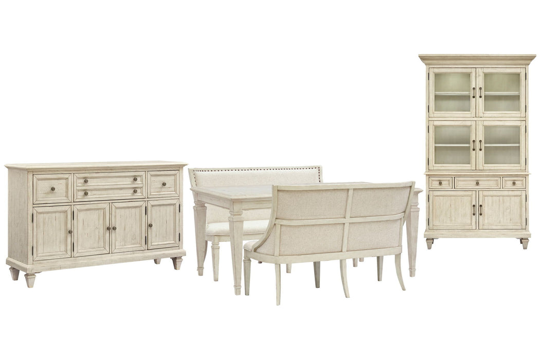 Newport - 5 Piece Extendable Rectangular Dining Table Set