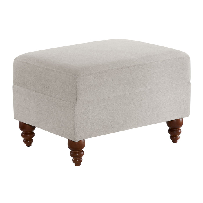 Candor - Chair And Ottoman Set - Beige