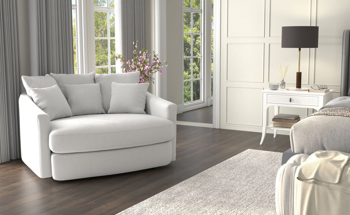 Matty - Round Accent Cuddle Chaise