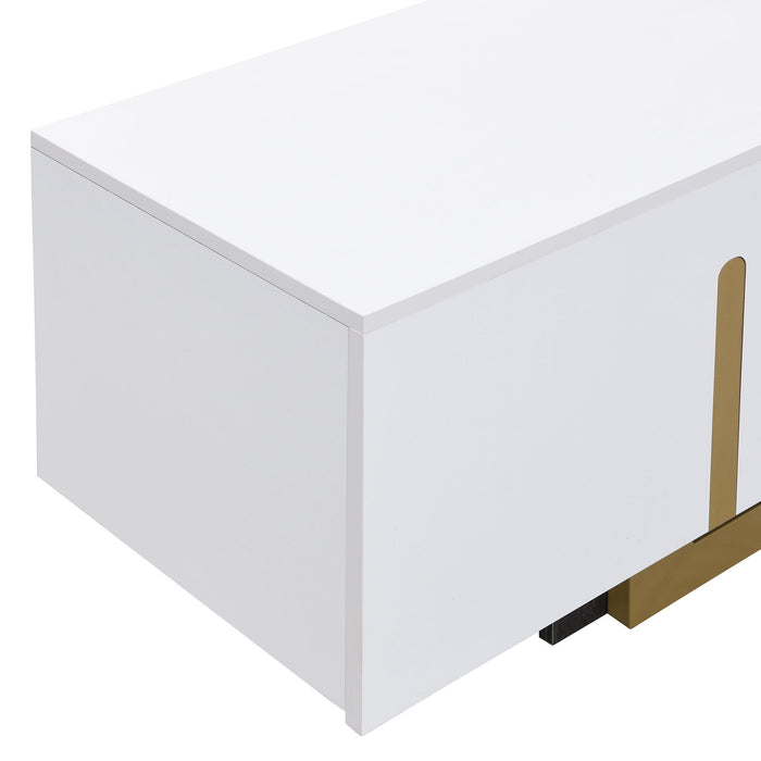 Modern TV Stand And Coffee Table (Set of 2)