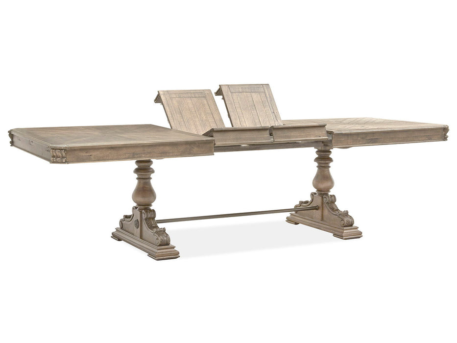Marisol - Trestle Dining Table - Fawn