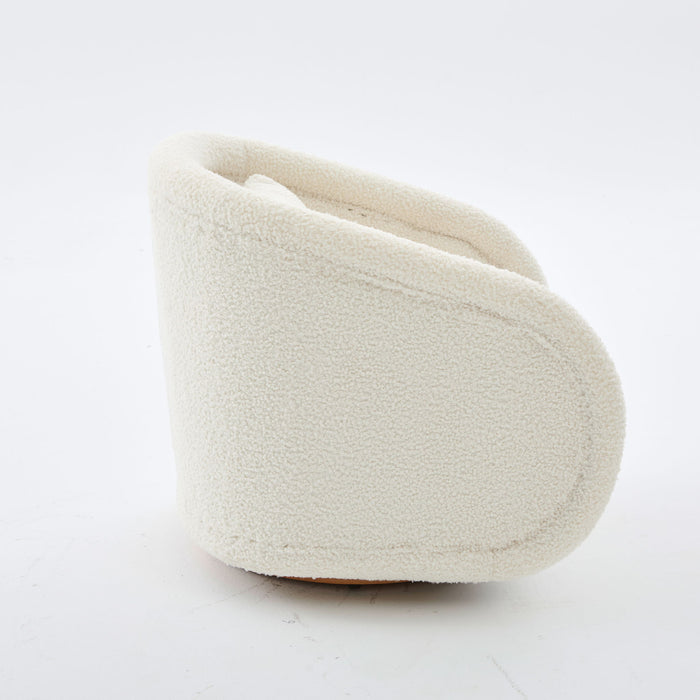 Swivel Accent Chair With 360 Degree Rotating