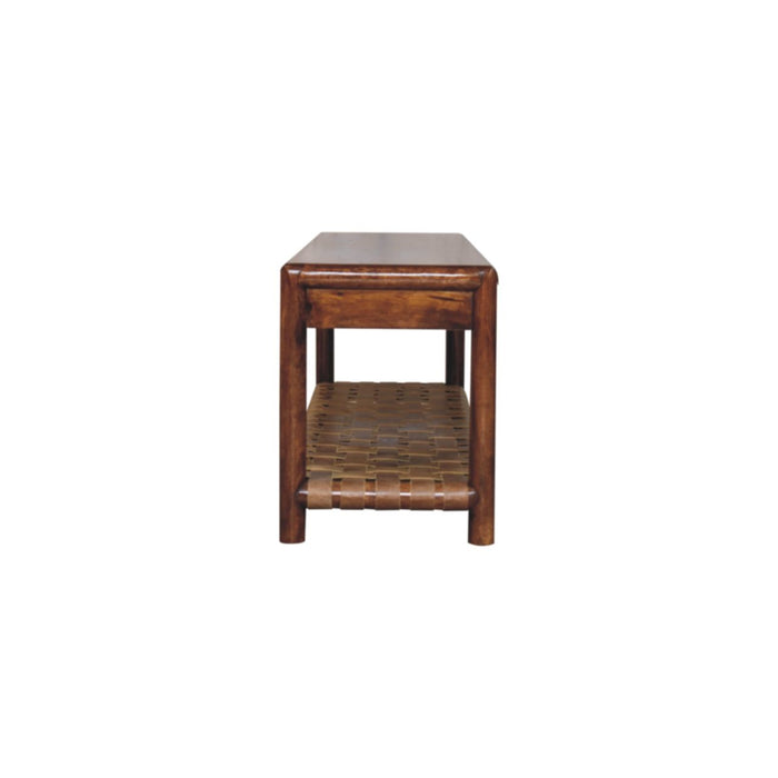 Regency - Woven Bench - Brown