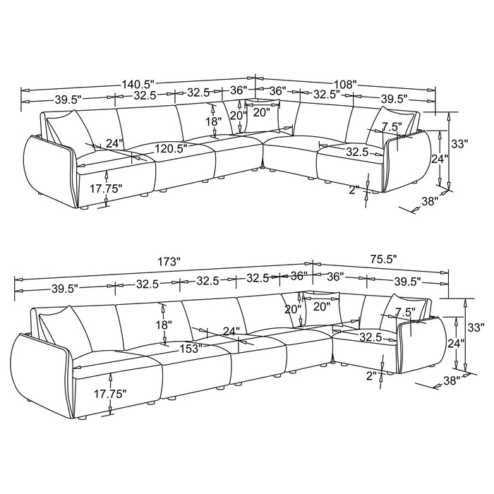 Logan - Modular Sectional Sofa