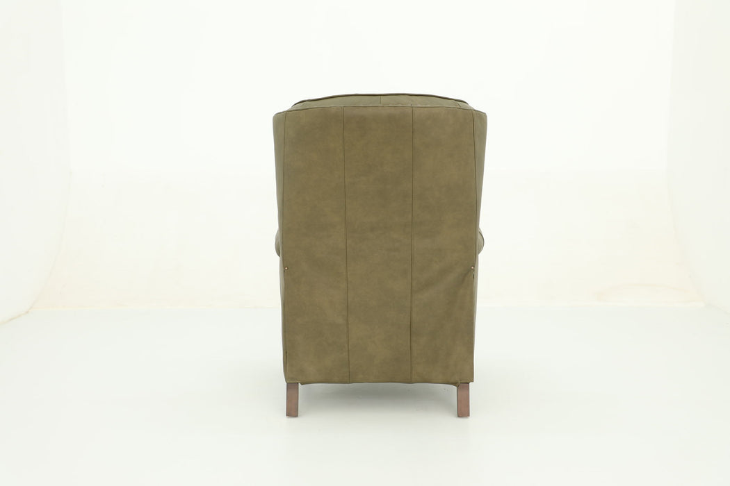 Kendall - Recliner Push Thru The Arm - Oasis-Olive
