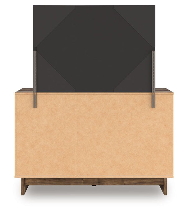 Chirason - Dresser And Mirror - Brown