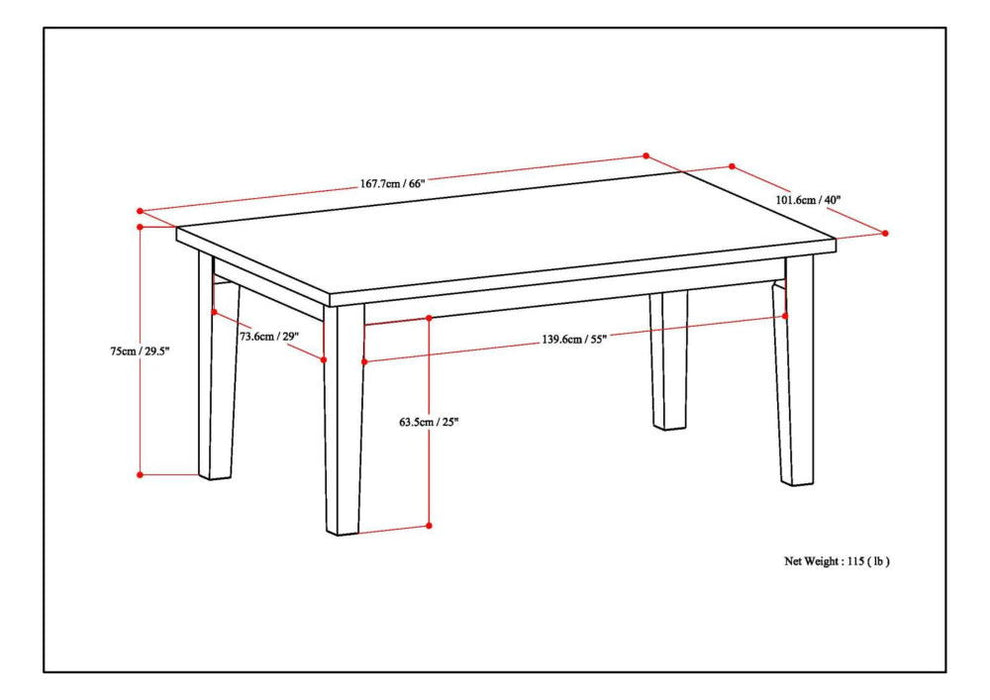 Eastwood - Handcrafted Dining Table