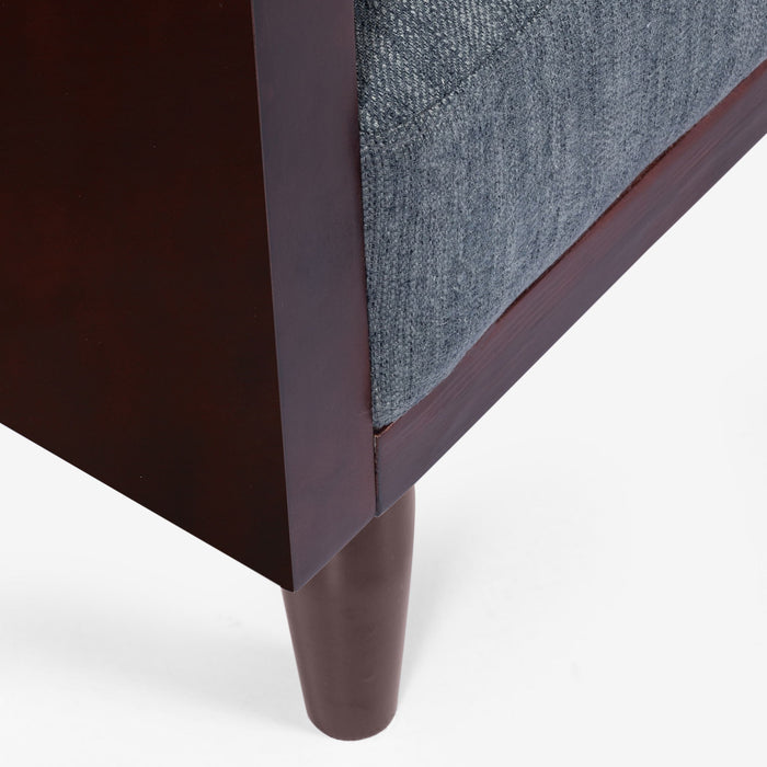 Mid - Century 3 Seater Sofa With Pillow Cushions